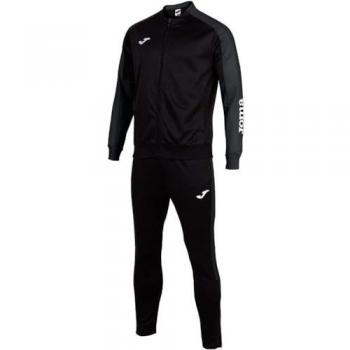Joma Eco Championship Men's Tracksuit - Anthracite Black, Durable Design