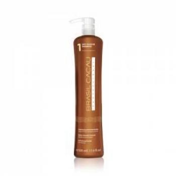BRASIL CACAU Champú Antirresiduos 980ml - Paso 1