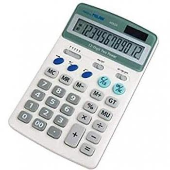 Milan 40920BL - Calculadora de sobremesa, 12 dígitos