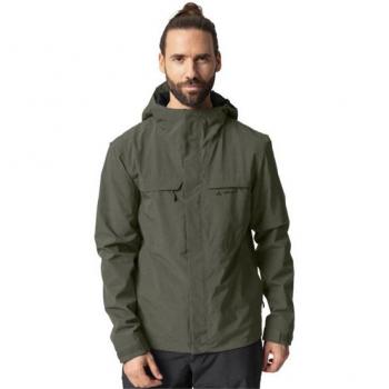 Chaqueta Vaude Yaras Warm impermeable de ciclismo para hombre en color kaki, talla XL