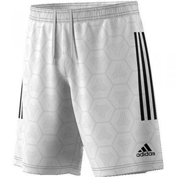 adidas Tan Jaquard Short Pantalón Corto, Hombre, White, L