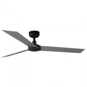 Ventilador de techo sin luz negro/aluminio DC Cruiser L Ø1320mm 34286 Faro