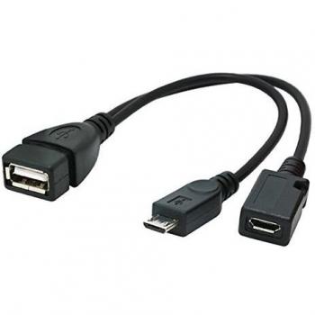 microUSB otg with power supply