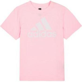 Camiseta Infantil Rosa adidas LK BL CO