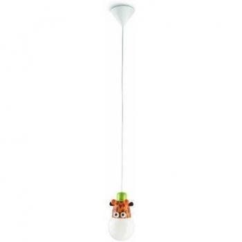 Philips myKidsRoom Giraf - Lámpara colgante, iluminación interior, casquillo E27, multicolor