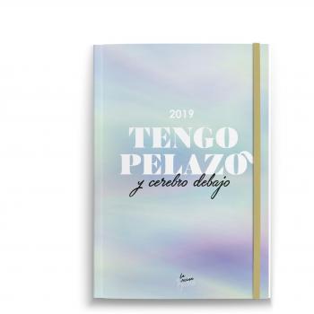 Agenda anual bolsillo La Vecina Rubia 2019: Tengo pelazo y cerebro debajo - La vecina rubia