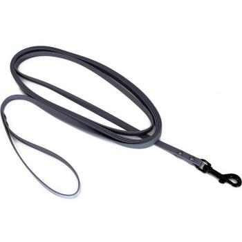Correa de rastreo Heim BioThane®, gris - 5 m x 13 mm