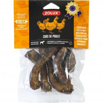 Zolux Cuello de Pollo 150GR - Mordedor para perro, sabor pollo, 150 gramos