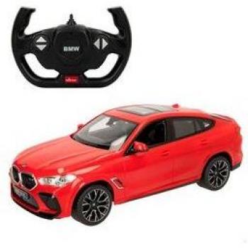 Coche Teledirigido BMW X6 M Rastar con Mando Rojo 12x35,5x16 cm