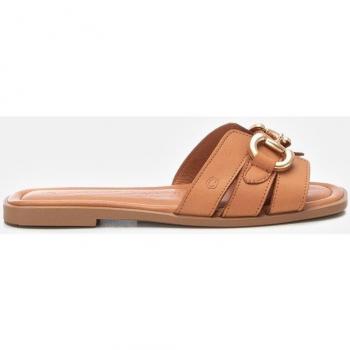 Sandalia Carmela 161570-03 Piel Camel para Mujer