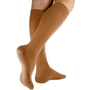 Medias Relax Unisex Clase 2 Punta Cerrada 25-32 mmHg Color Natural Talla L