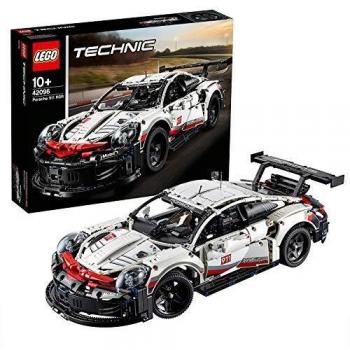 LEGO 42096 Technic Porsche 911 RSR Modelo de Coleccionista de Coche de Carreras, Set de Construcción para Niños +10 años