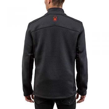 Spyder Wengen Encore Capa Intermedia, Hombre, Black, L
