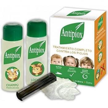 Antipiox Lice Treatment Pack: Lotion, Shampoo, Comb & Cap