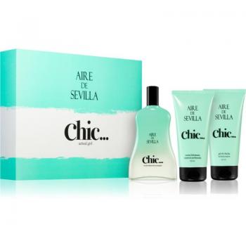 Aire de Sevilla Chic Estuche 3 Piezas (150 ml Edt, 100 ml Gel de Ducha, 100 ml Loción Corporal)