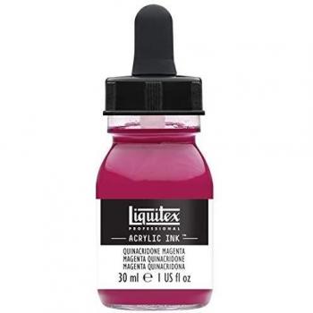 Liquitex Tinta acrílica Ink Profesional Frasco 30 ml, Magenta quinacridona