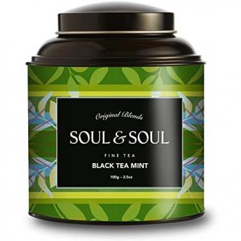 The Capsoul Té Negro Menta Granel 100 g