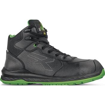 Zapatos altos de seguridad U-power Niagara S3 ci src esd - 43 (eu) - Negro /Verde