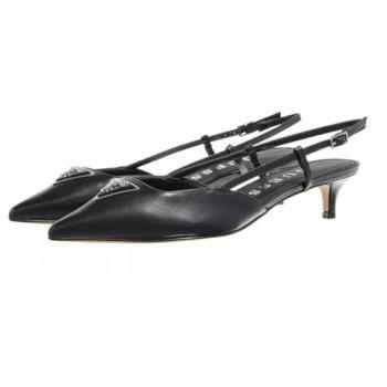 Zapatos de Tacón Guess Jesson para Mujer en Piel Negra