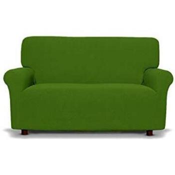 Italian Bed Linen Più Bello Funda Cubre Sofá, Poliéster, Verde Manzana, 4 PLAZAS