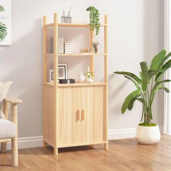 Armario de madera multicapa 60x40x141 cm Marrón