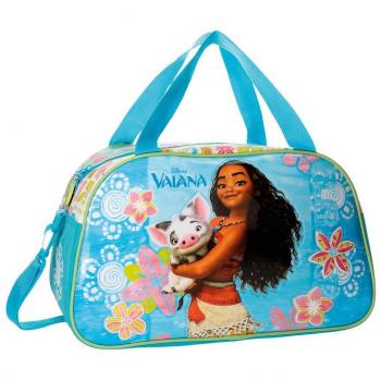Disney Vaiana Bolsa de Viaje, 41 cm, 22.63 Litros, Azul