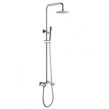 Conjunto ducha monomando IMEX Olimpo Cromo