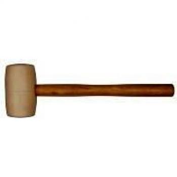 RUBBER MALLET WHITE 75MM
