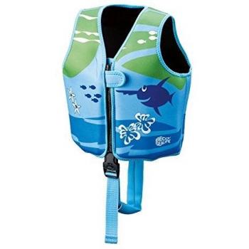 Beco Sealife Kids Swim Vest - Blue/Green - Size M (18-30 kg)