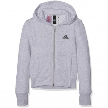 Adidas Yg Sport ID FZ Sudadera, niñas, Gris-