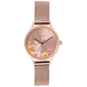 Reloj de Mujer Oui & Me Bichette - Ø 28 mm - Metal Rosa - Caja Redonda - Cristal Mineral - Analógico