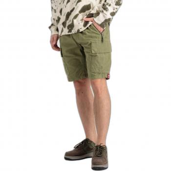 Alpha Industries Men's Ripstop Jogger Shorts, Olive, M