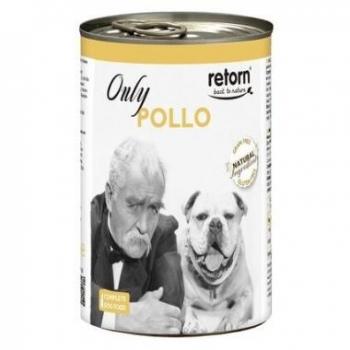 Retorn Lata Monoproteína de Pollo Sin Cereales para Perros 400g