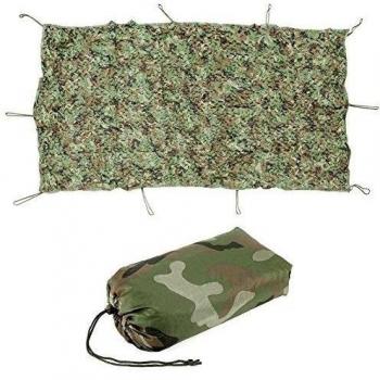 Surepromise Malla de Camuflaje Red de Sombreado Red de Camuflaje Toldos de Camuflaje Sombra Malla Protección Solar Jardín Dormitorio Coche Decoración 4mx2m