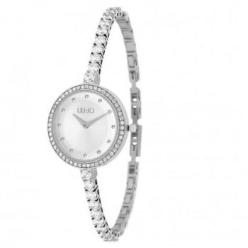 Reloj de Acero y Cristales Liu Jo Desiré TLJ1869 Plata para Mujer