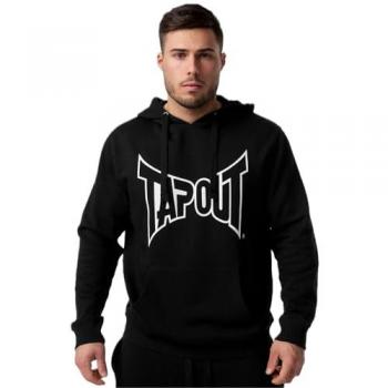Tapout Lifestyle Basic Black Hoodie 2XL Men's Regular Fit