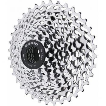 SRAM 00.2418.034.000 Cassette, PG-1050 10V, 11-23, Unisex, Plata, 11-23T