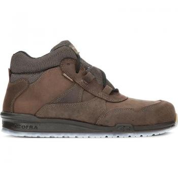 Zapatos de Seguridad COFRA BAER S3 SRC Laboral M - Piel Hidrófuga - Confort Superior, Botines de Hombre OTRAS MARCAS COFRA BAER S3 SRC LABORAL M BROWN