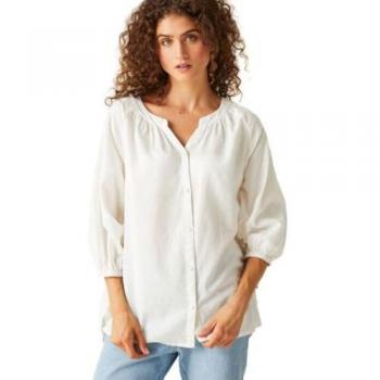 Regatta Women's Natuna Lightweight White Shirt, Size 10