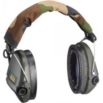 Sordin Supreme Pro-X LED Camo Headset with Gel Ear Cushions