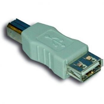 MCL Adapteur USB type A / B USB - A Female USB - B Male Color blanco adaptador de cable - Adaptador para cable
