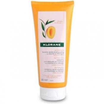 Klorane Bálsamo Suavizante al Mango con Manteca de Karité, 200 ml