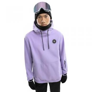 Chaqueta Softshell para Esquí y Nieve SIROKO W1 Snowy Lavanda Hombre 2XL