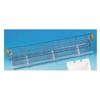 Comedero para pájaros de interior con 12 huecos.