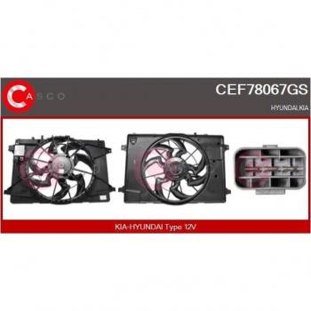 Motor eléctrico ventilador radiador CASCO CEF78067GS