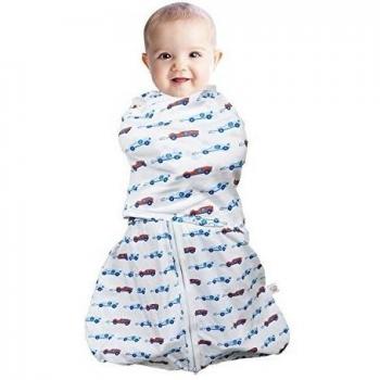 Clevamama Swaddle - Saco para dormir 3 en 1, color azul