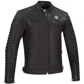 Segura Chaqueta moto UNITED Negro FRENCH, Negro, M