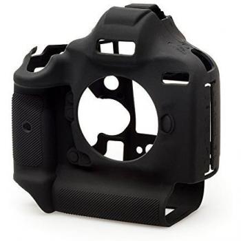 Easycover cámara de Silicona Armor Skin para cámara réflex Digital Canon EOS 1DX, MKII. Negro Funda.