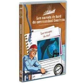 Les Carnets de bord du commandant Cousteau - Les rescapés du récif [Francia] [DVD]
