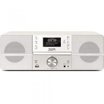 TechniSat 0001/4990 Digital 10W Blanco Sistema estéreo portátil - Radio CD